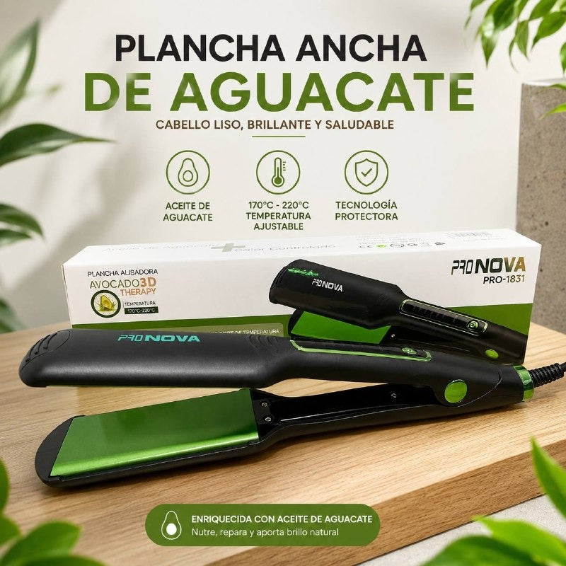 PLANCHA ANCHA DE AGUACATE PRONOVA PRO-1831