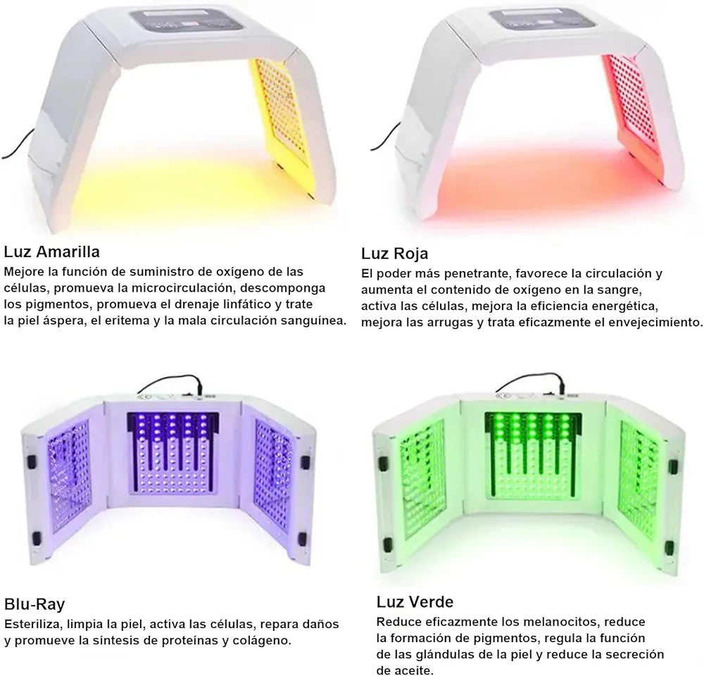 Máquina de Fototerapia LED – Tecnología avanzada para el cuidado de tu piel