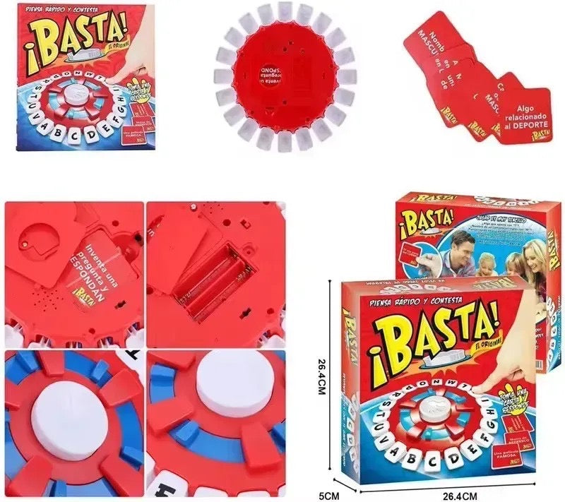 La diversión comienza con JUEGO DE MESA BASTA