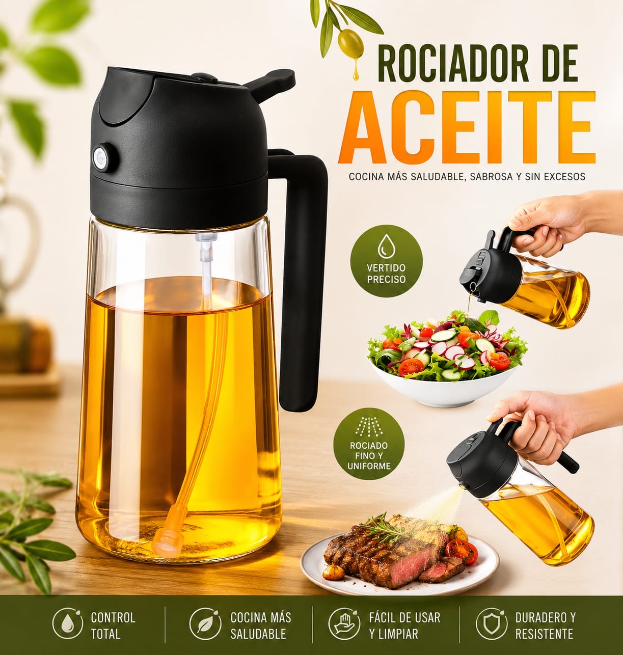 ROCIADOR DE ACEITE