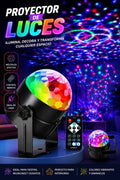 Proyector de luces LED RGB ￼