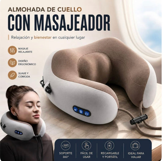 ALMOHADA CON MASAJEADOR