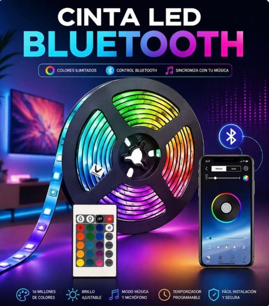 Cinta LED Bluetooth RGB