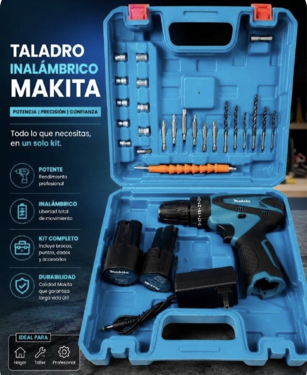 Taladro Inalámbrico Makita