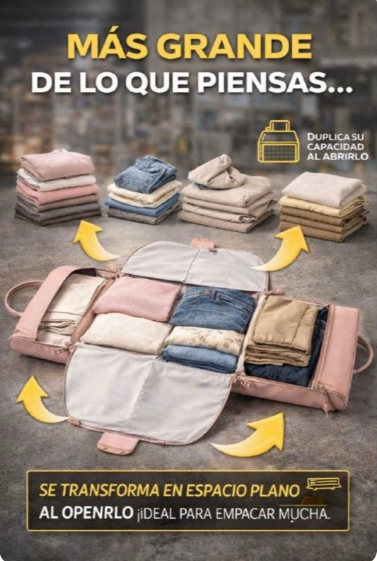 BOLSO DE LUJO VIAJERO – GRAN CAPACIDAD Y DISEÑO ELEGANTE