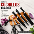 SET DE CUCHILLOS X6